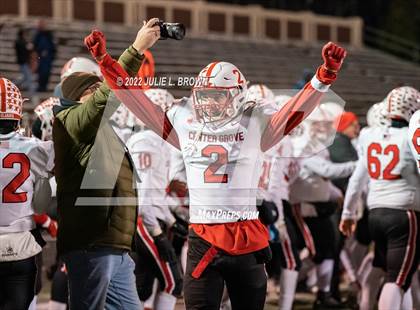 Thumbnail 2 in Center Grove vs Cathedral (IHSAA 6A Semi-state playoff) photogallery.