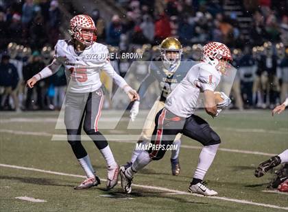 Thumbnail 3 in Center Grove vs Cathedral (IHSAA 6A Semi-state playoff) photogallery.