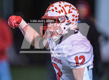 Thumbnail 3 in Center Grove vs Cathedral (IHSAA 6A Semi-state playoff) photogallery.