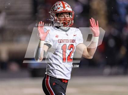 Thumbnail 1 in Center Grove vs Cathedral (IHSAA 6A Semi-state playoff) photogallery.