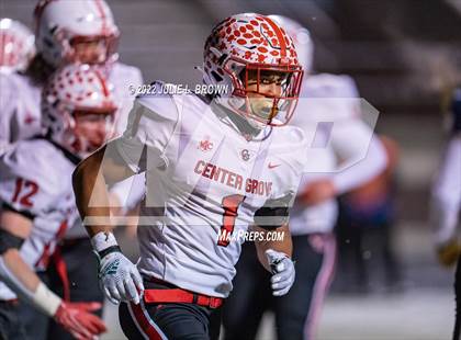 Thumbnail 3 in Center Grove vs Cathedral (IHSAA 6A Semi-state playoff) photogallery.