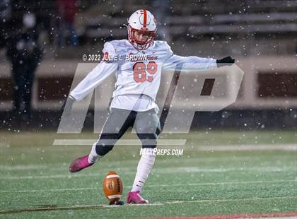 Thumbnail 3 in Center Grove vs Cathedral (IHSAA 6A Semi-state playoff) photogallery.