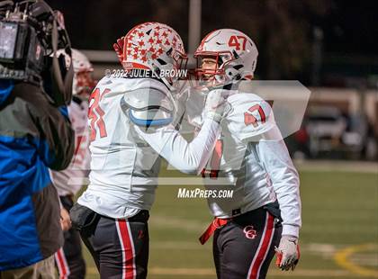 Thumbnail 3 in Center Grove vs Cathedral (IHSAA 6A Semi-state playoff) photogallery.