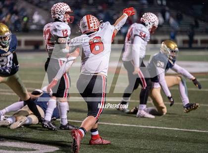 Thumbnail 2 in Center Grove vs Cathedral (IHSAA 6A Semi-state playoff) photogallery.