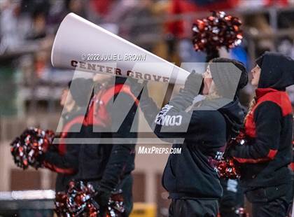 Thumbnail 2 in Center Grove vs Cathedral (IHSAA 6A Semi-state playoff) photogallery.