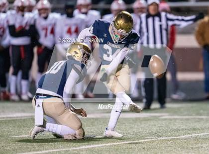 Thumbnail 1 in Center Grove vs Cathedral (IHSAA 6A Semi-state playoff) photogallery.