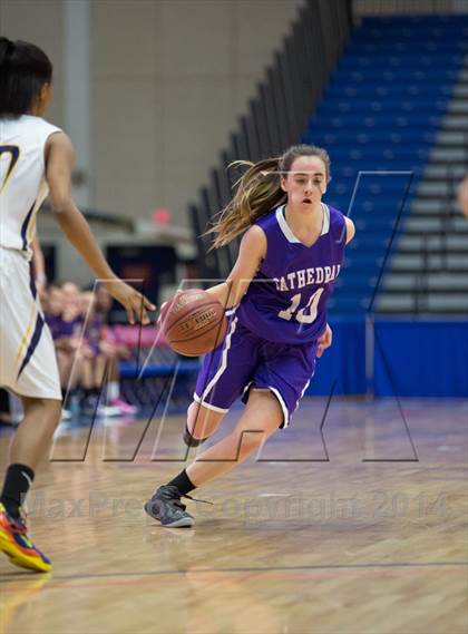 Thumbnail 1 in National Cathedral vs Georgetown Visitation Prep (DCSAA Semifinal) photogallery.