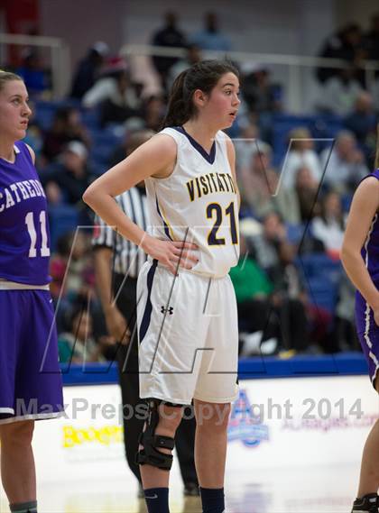 Thumbnail 1 in National Cathedral vs Georgetown Visitation Prep (DCSAA Semifinal) photogallery.