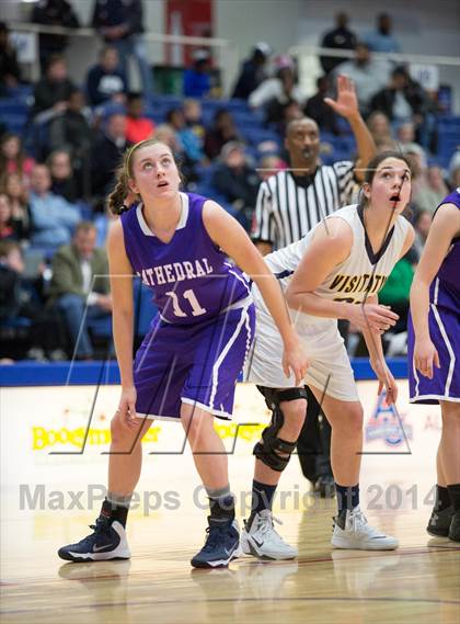 Thumbnail 2 in National Cathedral vs Georgetown Visitation Prep (DCSAA Semifinal) photogallery.