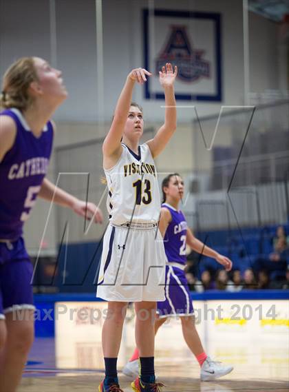 Thumbnail 1 in National Cathedral vs Georgetown Visitation Prep (DCSAA Semifinal) photogallery.