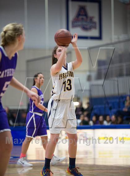 Thumbnail 3 in National Cathedral vs Georgetown Visitation Prep (DCSAA Semifinal) photogallery.