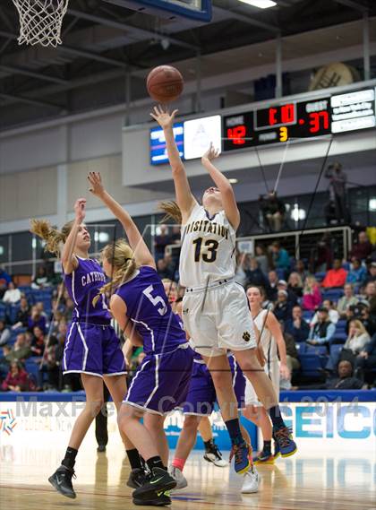 Thumbnail 1 in National Cathedral vs Georgetown Visitation Prep (DCSAA Semifinal) photogallery.
