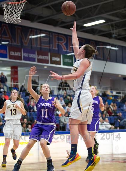 Thumbnail 3 in National Cathedral vs Georgetown Visitation Prep (DCSAA Semifinal) photogallery.