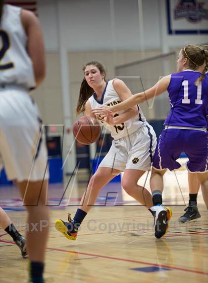 Thumbnail 2 in National Cathedral vs Georgetown Visitation Prep (DCSAA Semifinal) photogallery.