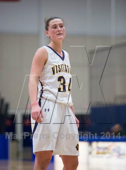 Thumbnail 2 in National Cathedral vs Georgetown Visitation Prep (DCSAA Semifinal) photogallery.