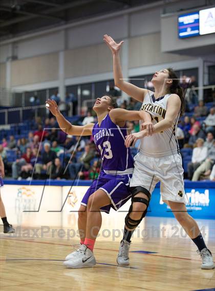Thumbnail 1 in National Cathedral vs Georgetown Visitation Prep (DCSAA Semifinal) photogallery.