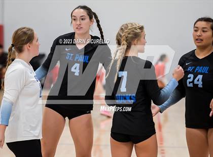 Thumbnail 2 in St. Paul vs Buckley (Nike Tournament of Champions) photogallery.