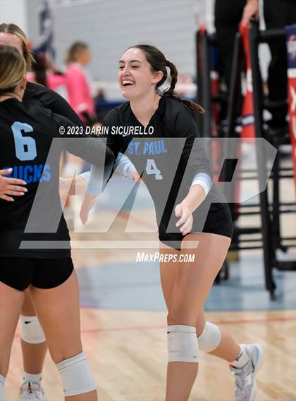 Thumbnail 2 in St. Paul vs Buckley (Nike Tournament of Champions) photogallery.