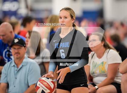 Thumbnail 3 in St. Paul vs Buckley (Nike Tournament of Champions) photogallery.