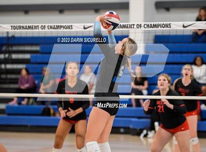 Thumbnail 2 in St. Paul vs Buckley (Nike Tournament of Champions) photogallery.