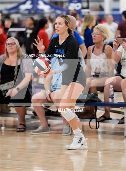 Thumbnail 1 in St. Paul vs Buckley (Nike Tournament of Champions) photogallery.