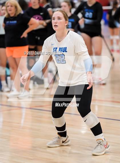 Thumbnail 1 in St. Paul vs Buckley (Nike Tournament of Champions) photogallery.