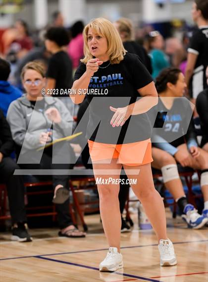 Thumbnail 3 in St. Paul vs Buckley (Nike Tournament of Champions) photogallery.