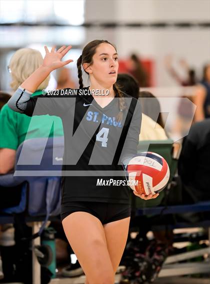 Thumbnail 1 in St. Paul vs Buckley (Nike Tournament of Champions) photogallery.