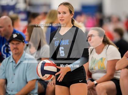Thumbnail 1 in St. Paul vs Buckley (Nike Tournament of Champions) photogallery.