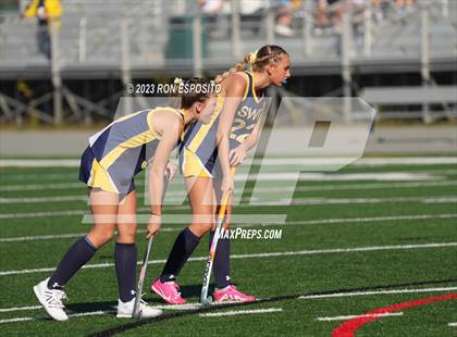 Thumbnail 3 in Shoreham Wading River vs Eastport South Manor (NYSPHSAA Section XI Class B Final) photogallery.