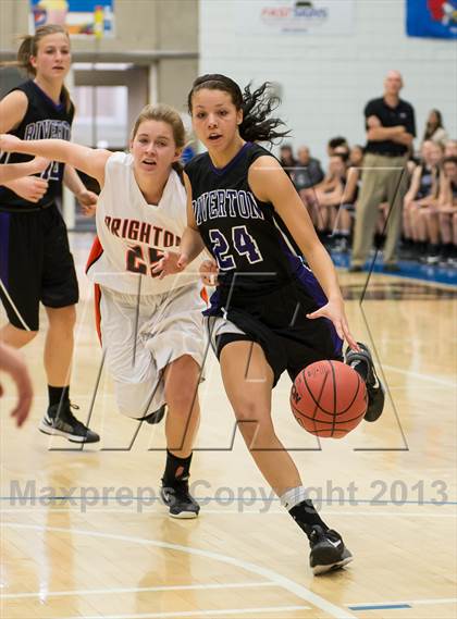 Thumbnail 3 in Brighton vs. Riverton (UHSAA 5A First Round) photogallery.