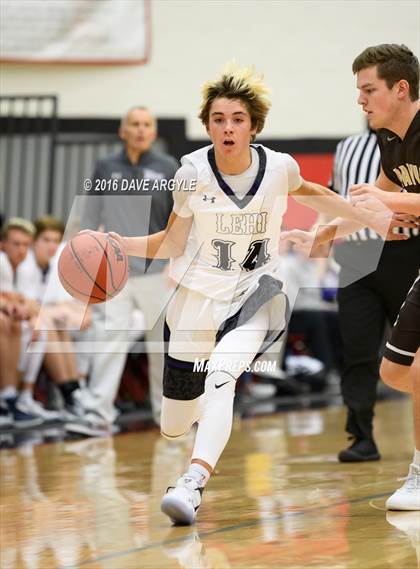 Thumbnail 3 in Lehi vs. Davis (Utah Elite 8 Tournament) photogallery.