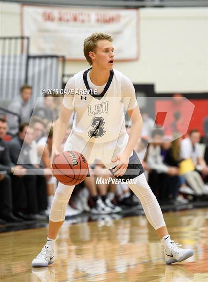 Thumbnail 3 in Lehi vs. Davis (Utah Elite 8 Tournament) photogallery.