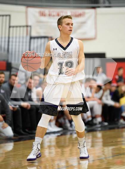 Thumbnail 1 in Lehi vs. Davis (Utah Elite 8 Tournament) photogallery.