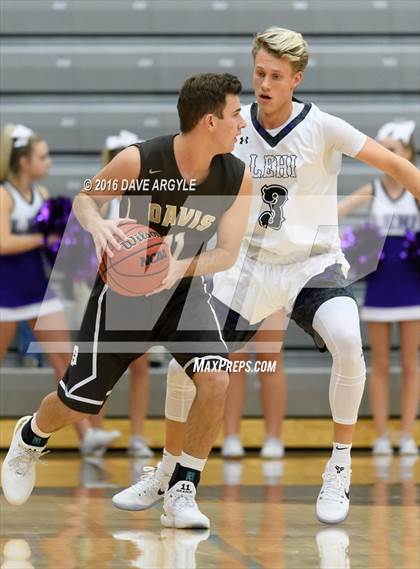 Thumbnail 1 in Lehi vs. Davis (Utah Elite 8 Tournament) photogallery.