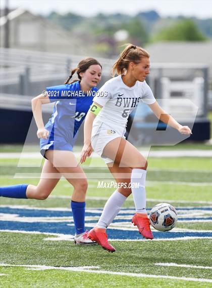 Thumbnail 2 in Bentonville West vs Bryant (AAA 6A Second Round Playoff) photogallery.