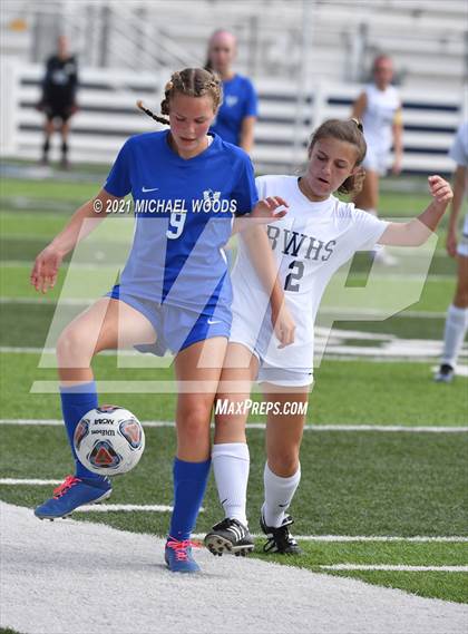 Thumbnail 2 in Bentonville West vs Bryant (AAA 6A Second Round Playoff) photogallery.