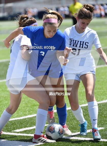 Thumbnail 3 in Bentonville West vs Bryant (AAA 6A Second Round Playoff) photogallery.