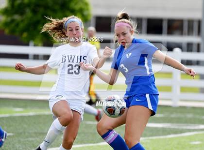 Thumbnail 2 in Bentonville West vs Bryant (AAA 6A Second Round Playoff) photogallery.