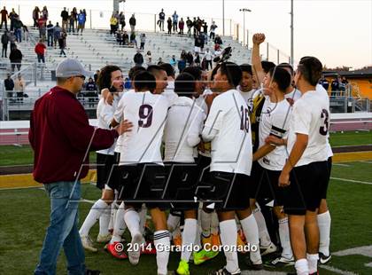 Thumbnail 2 in Weston Ranch vs. Livingston (CIF SJS D4 Final) photogallery.