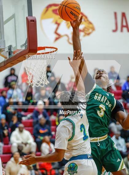 Thumbnail 2 in Grayson vs. Combine Academy National (Hard in the Paint) photogallery.