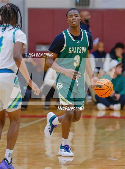 Thumbnail 3 in Grayson vs. Combine Academy National (Hard in the Paint) photogallery.