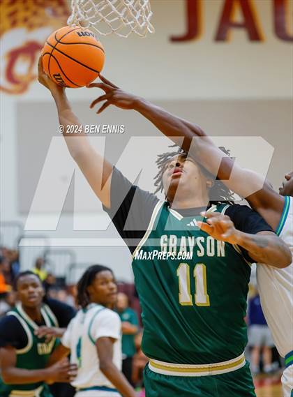 Thumbnail 2 in Grayson vs. Combine Academy National (Hard in the Paint) photogallery.
