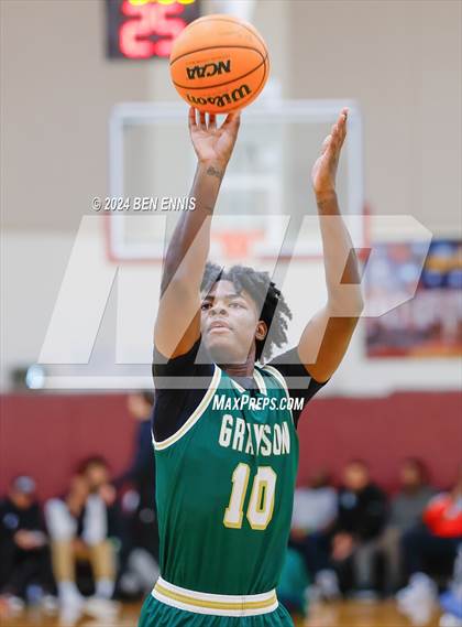 Thumbnail 1 in Grayson vs. Combine Academy National (Hard in the Paint) photogallery.