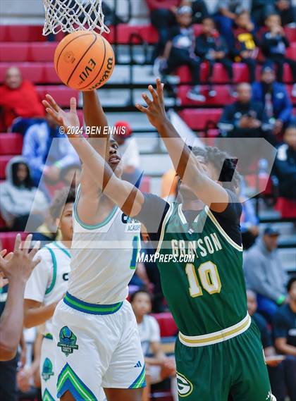 Thumbnail 1 in Grayson vs. Combine Academy National (Hard in the Paint) photogallery.