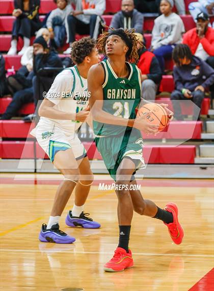Thumbnail 2 in Grayson vs. Combine Academy National (Hard in the Paint) photogallery.