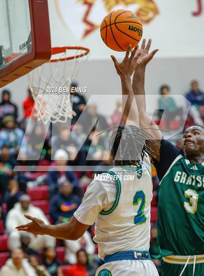 Thumbnail 1 in Grayson vs. Combine Academy National (Hard in the Paint) photogallery.