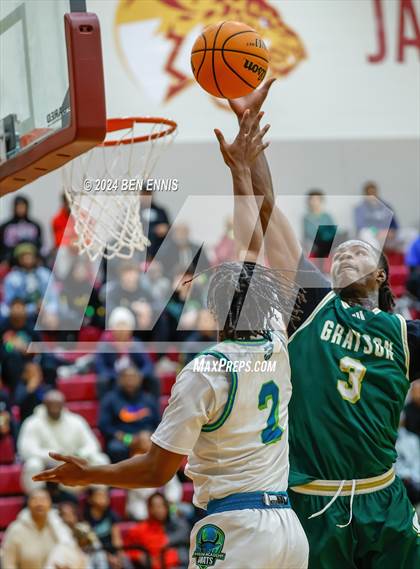 Thumbnail 2 in Grayson vs. Combine Academy National (Hard in the Paint) photogallery.
