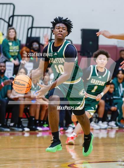 Thumbnail 2 in Grayson vs. Combine Academy National (Hard in the Paint) photogallery.