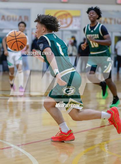 Thumbnail 1 in Grayson vs. Combine Academy National (Hard in the Paint) photogallery.